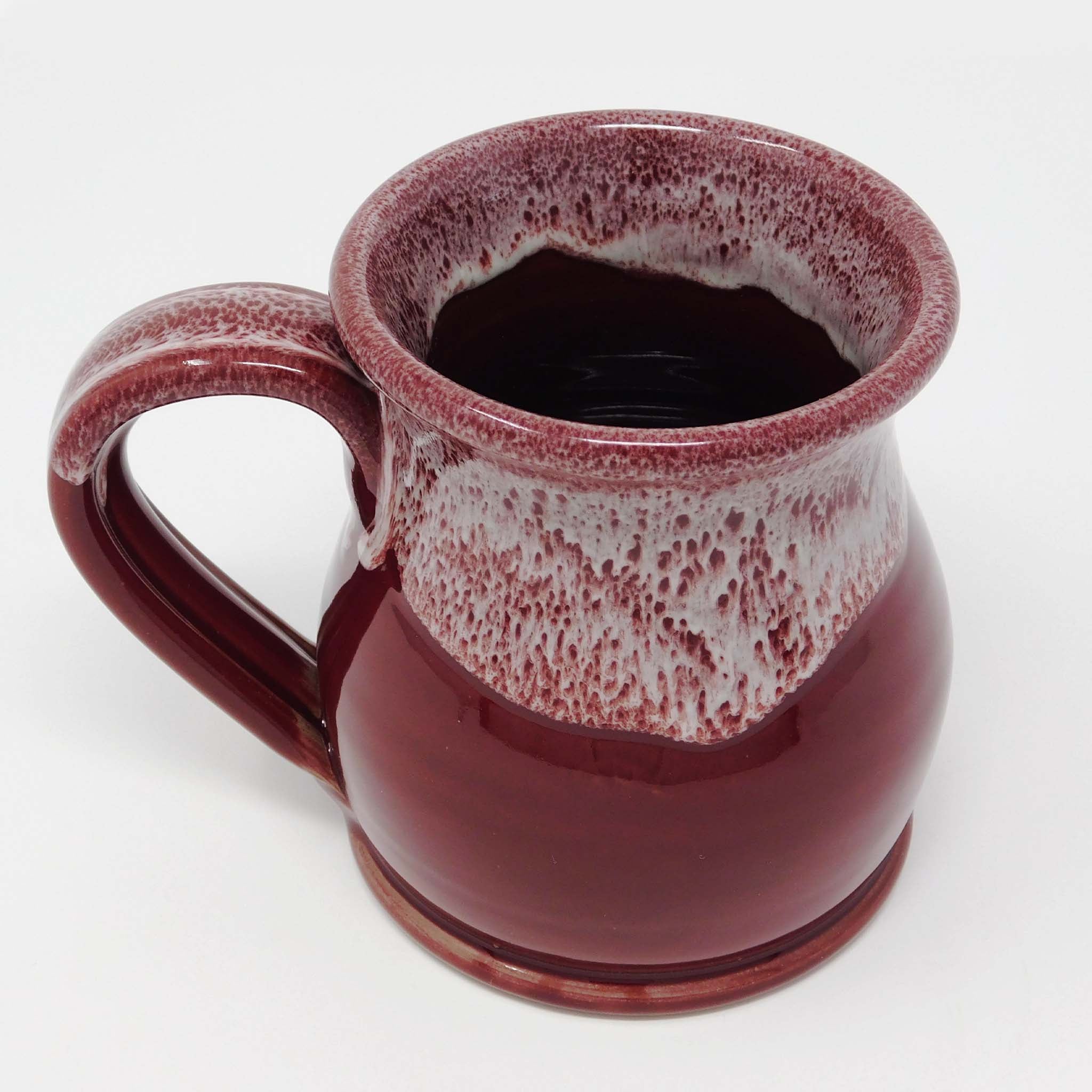 Burgundy Belly Mug