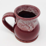 Burgundy Belly Mug - 13oz capacity