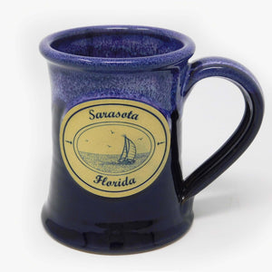 Purple Sarasota Mug - 10oz capacity